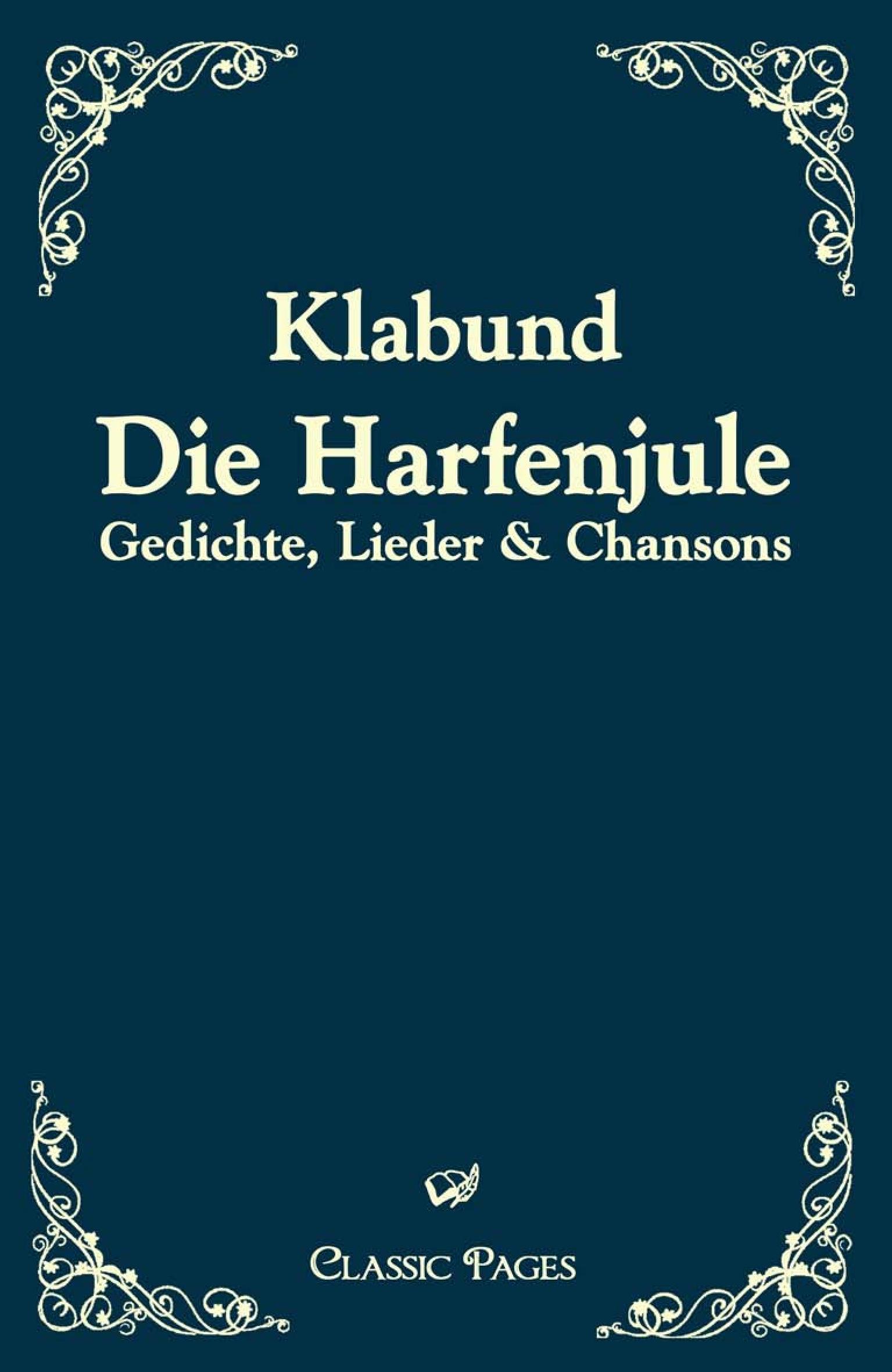 Vorderes Coverbild Die Harfenjule