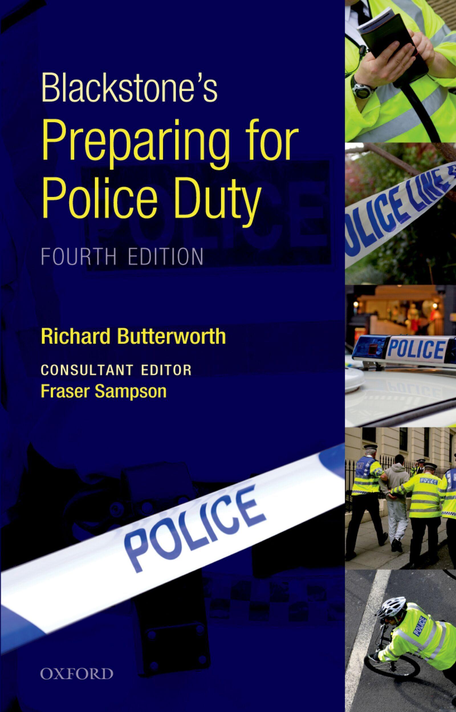 Vorderes Coverbild Blackstone's Preparing for Police Duty