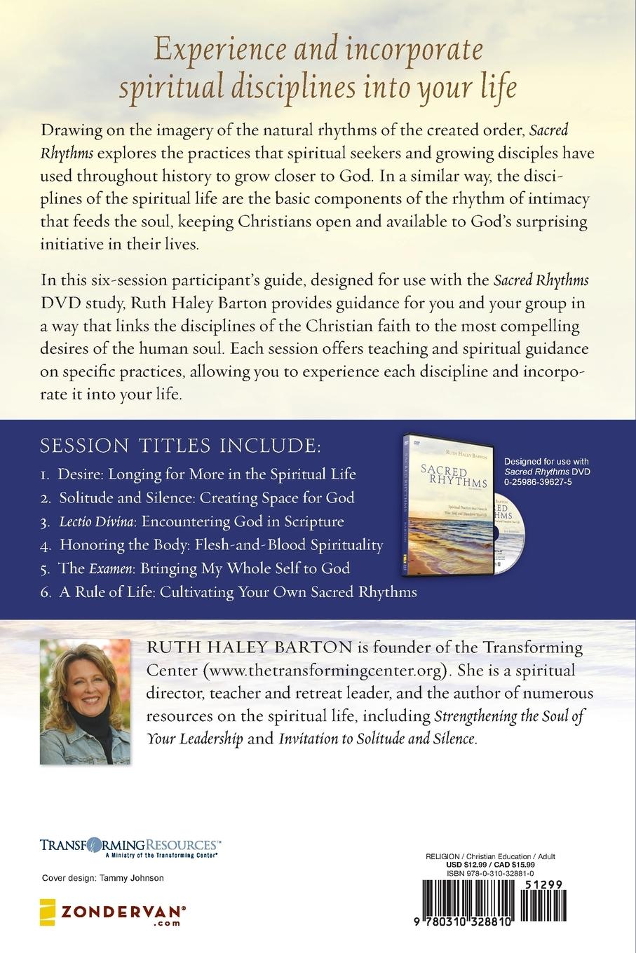 Rückseitencover The Sacred Rhythms Bible Study Participant's Guide