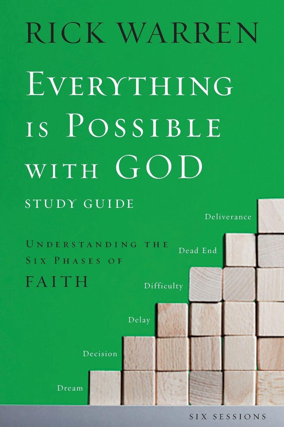 Vorderes Coverbild A Everything Is Possible with God Bible Study Guide