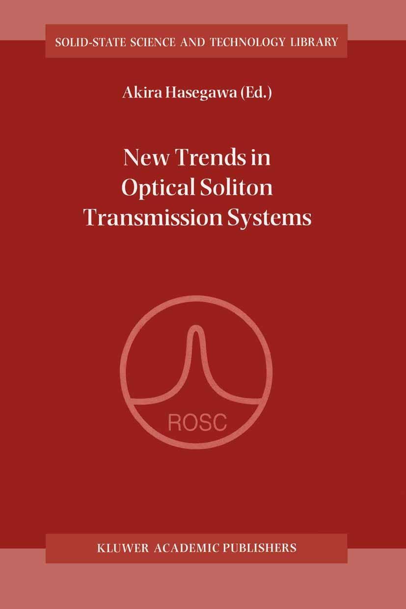 Vorderes Coverbild New Trends in Optical Soliton Transmission Systems