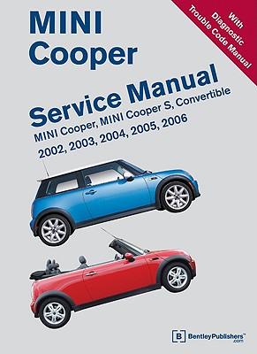 Vorderes Coverbild Mini Cooper Service Manual 2002, 2003, 2004, 2005, 2006