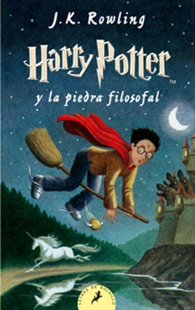 Vorderes Coverbild Harry Potter 1 y la piedra filosofal