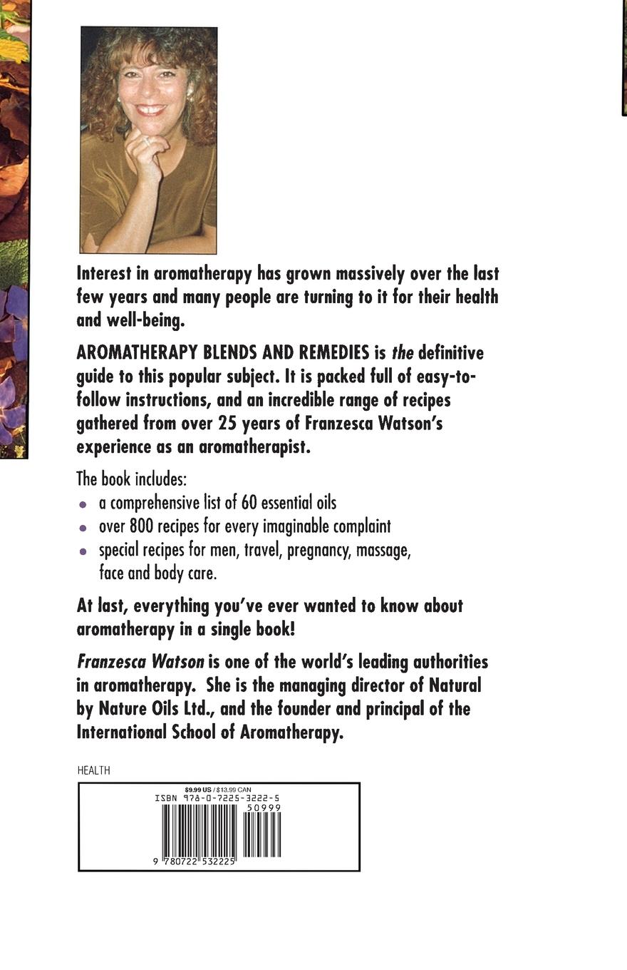 Rückseitencover Aromatherapy, Blends and Remedies