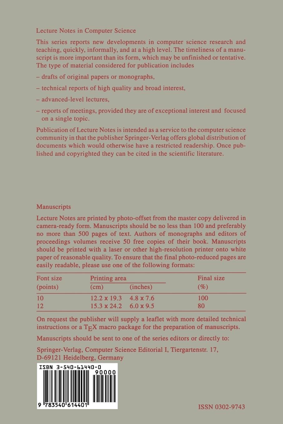 Rückseitencover Automata, Languages and Programming