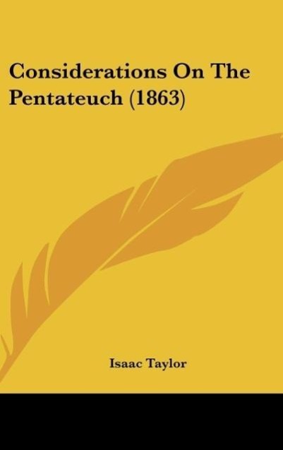 Vorderes Coverbild Considerations On The Pentateuch (1863)