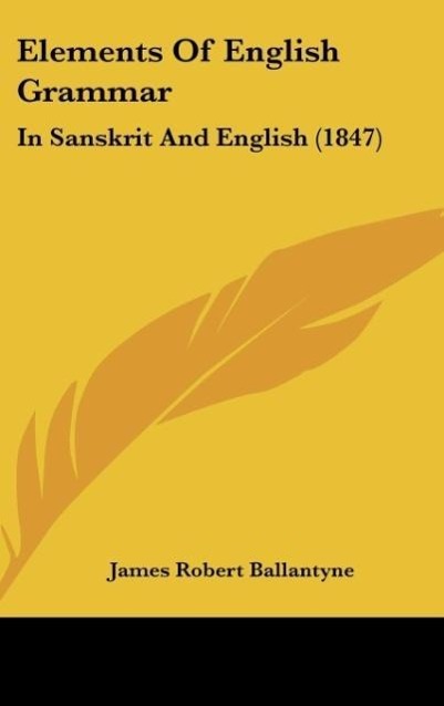 Vorderes Coverbild Elements Of English Grammar