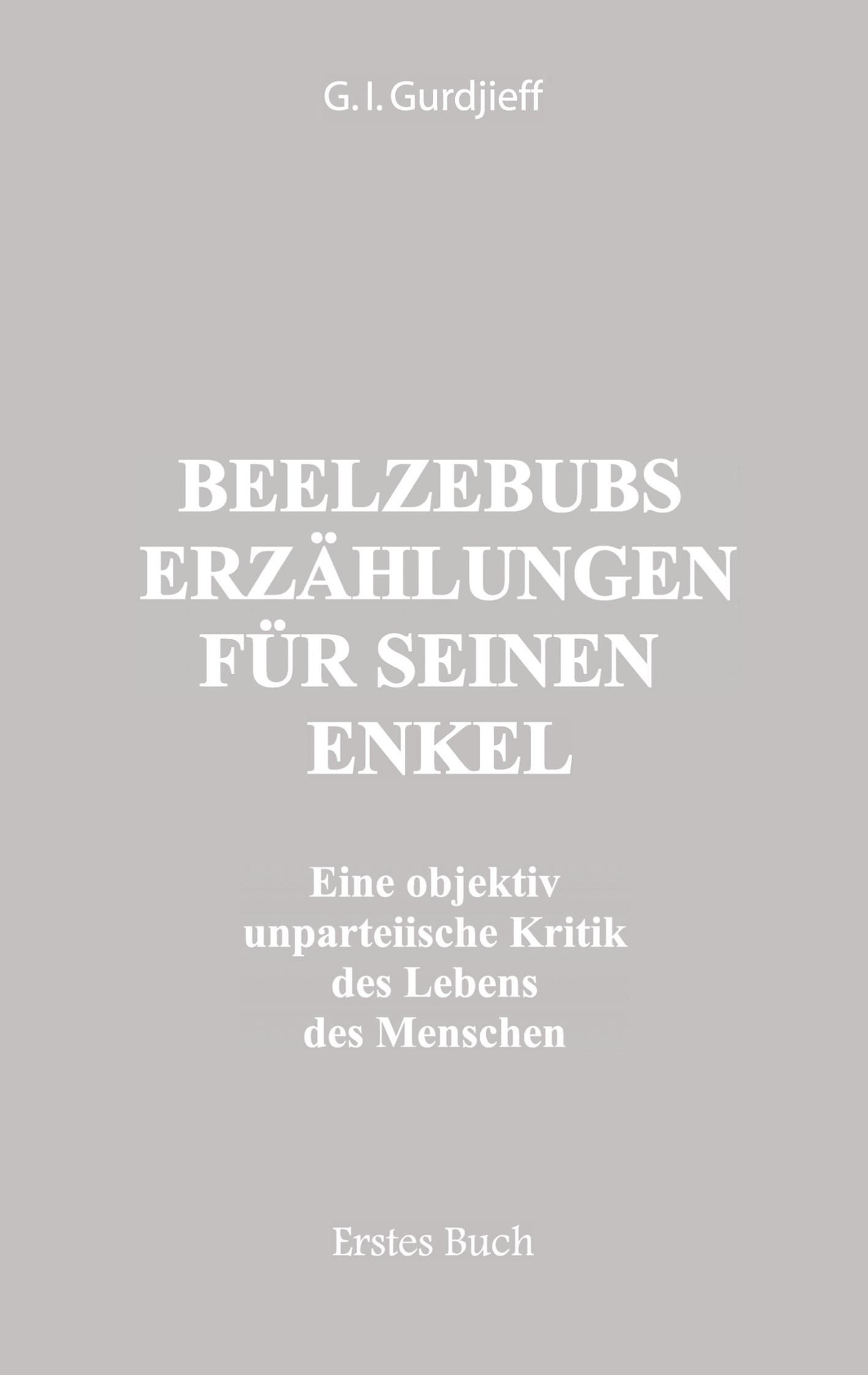 Vorderes Coverbild Beelzebubs Erzählungen für seinen Enkel. Erstes Buch