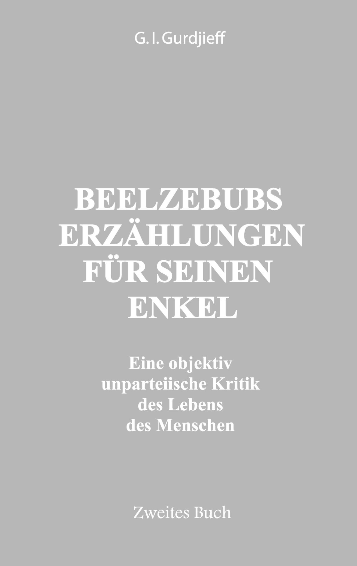 Vorderes Coverbild Beelzebubs Erzählungen für seinen Enkel. Zweites Buch