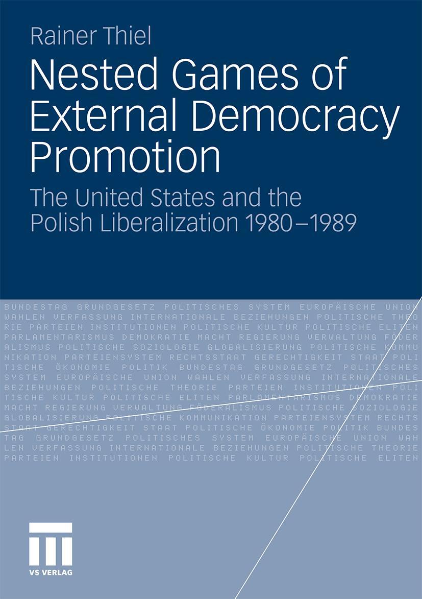 Vorderes Coverbild Nested Games of External Democracy Promotion