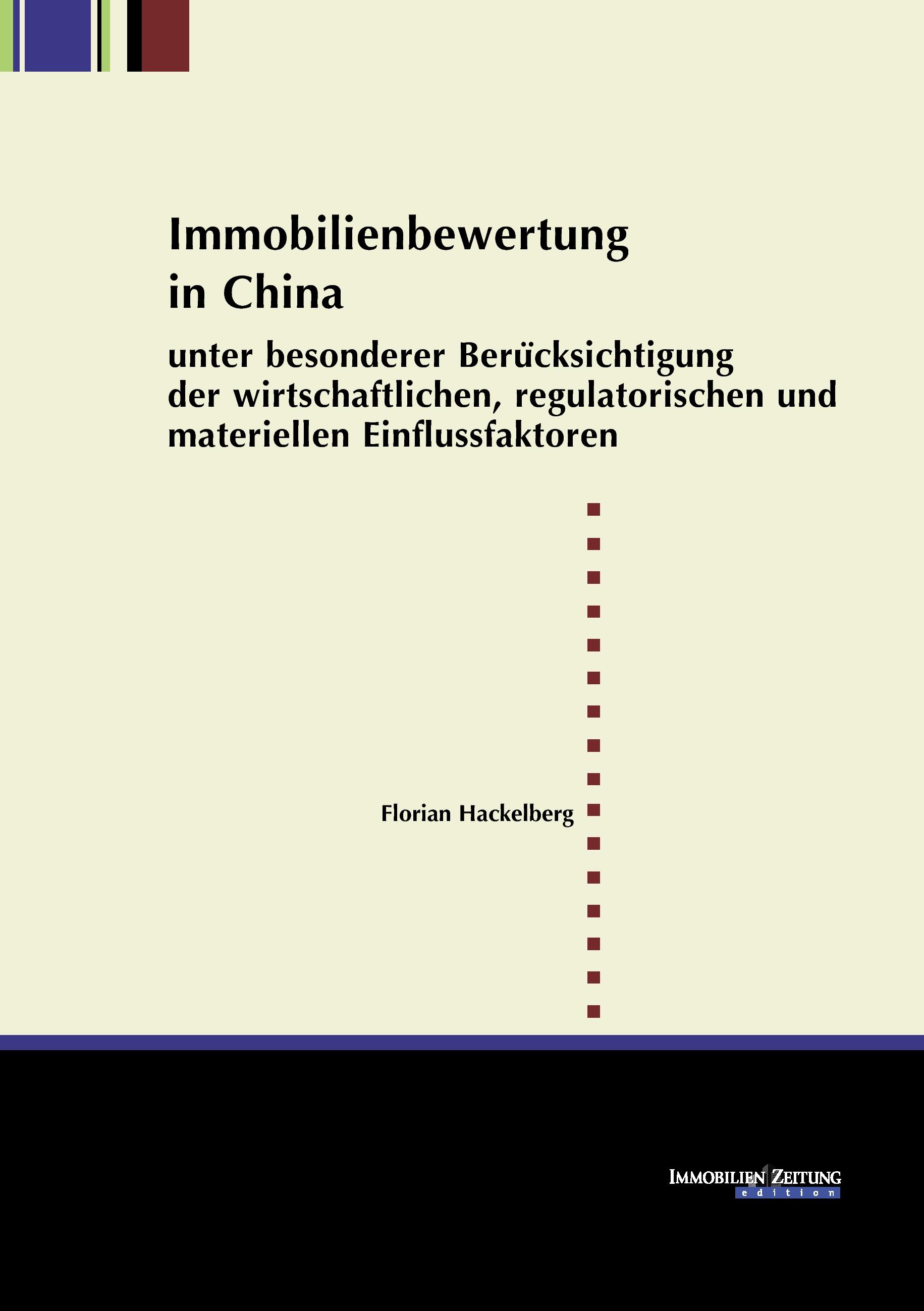 Vorderes Coverbild Immobilienbewertung in China