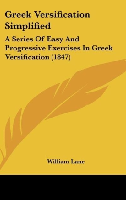 Vorderes Coverbild Greek Versification Simplified