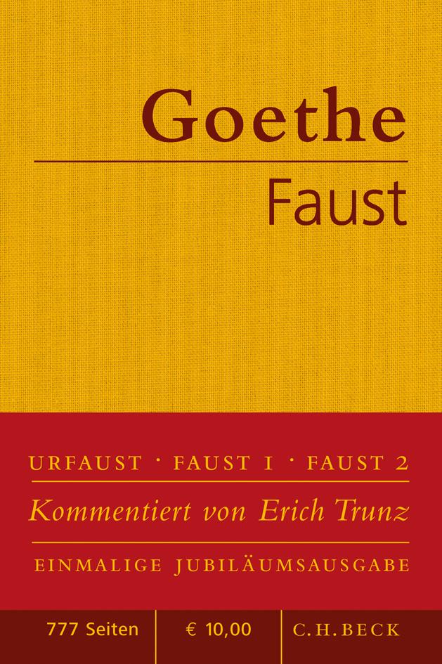 Vorderes Coverbild Faust