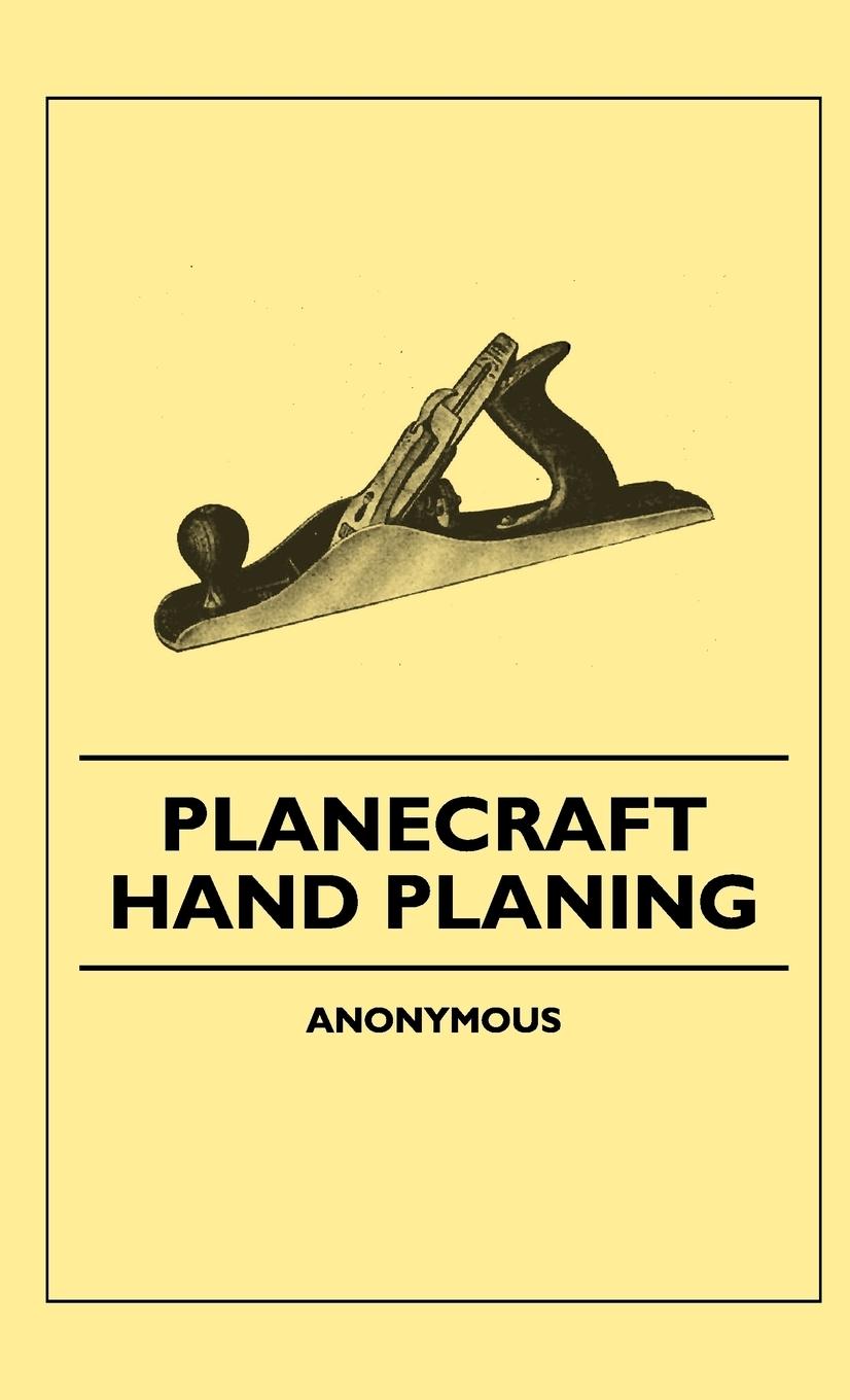 Vorderes Coverbild Planecraft - Hand Planing