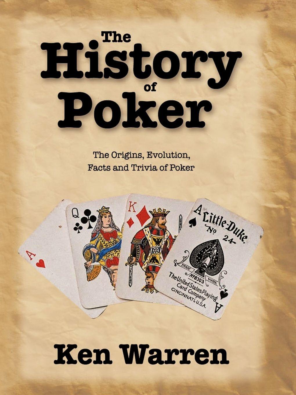 Vorderes Coverbild The History of Poker