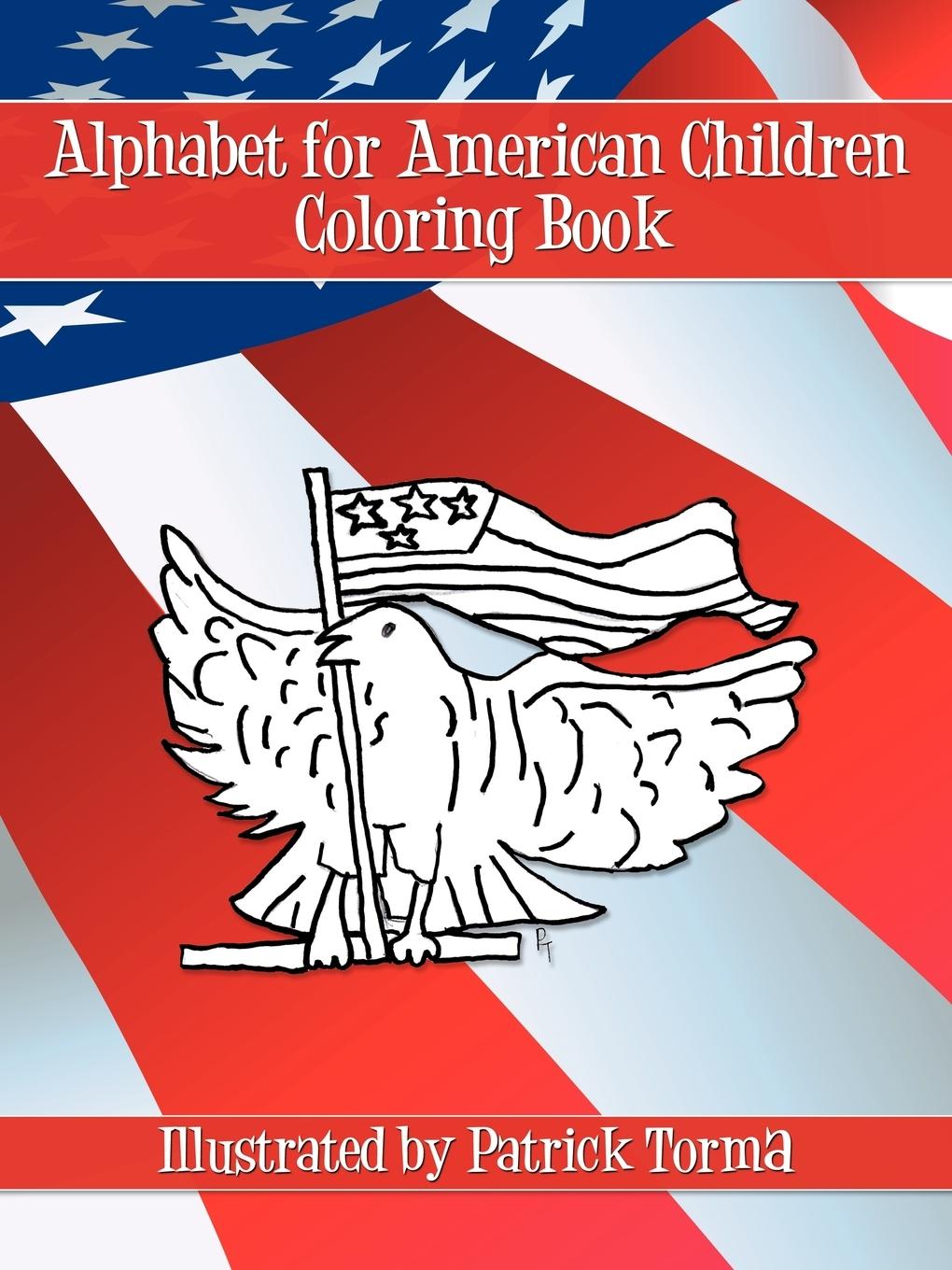 Vorderes Coverbild Alphabet for American Children Coloring Book