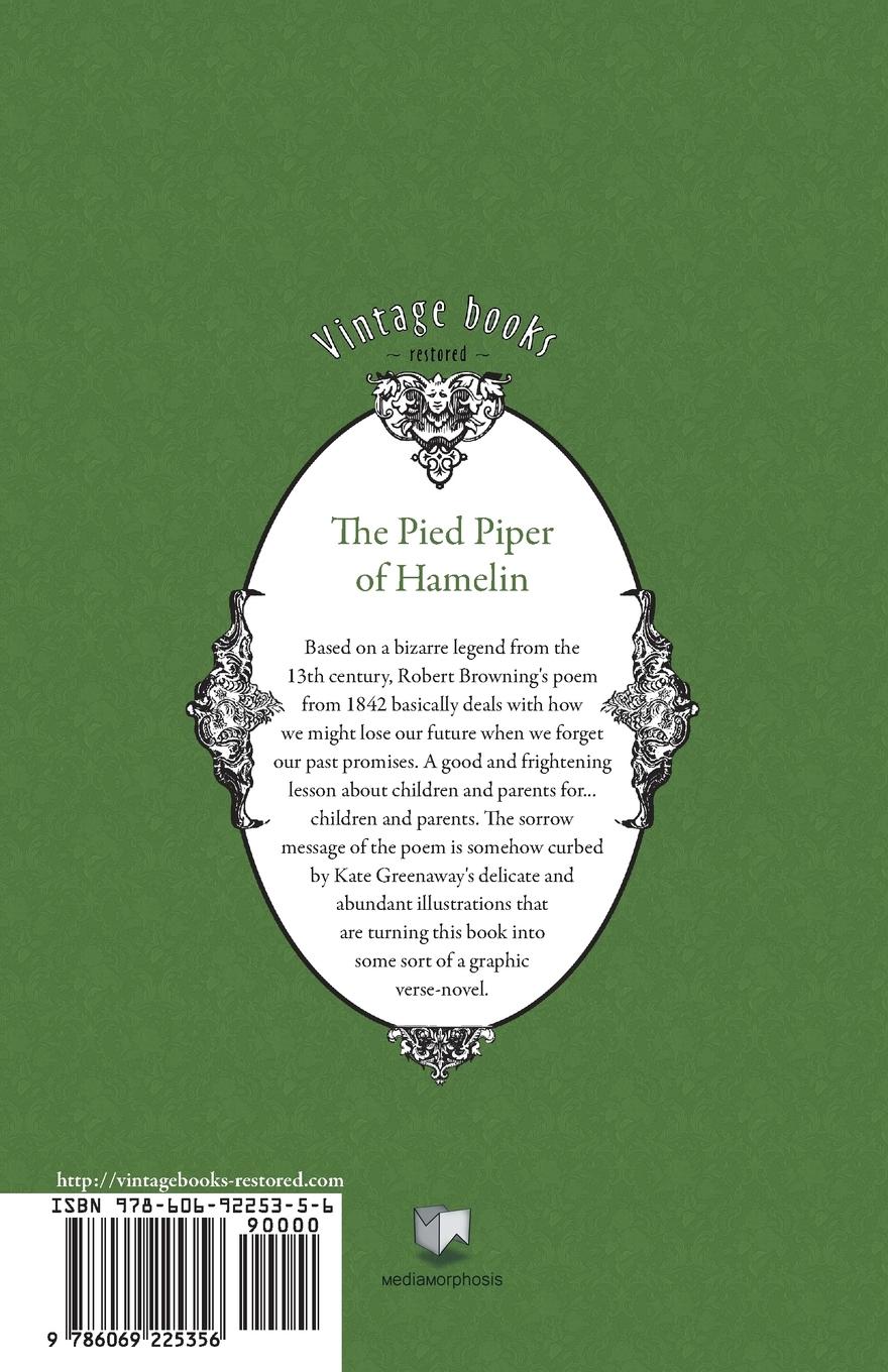 Rückseitencover The Pied Piper of Hamelin