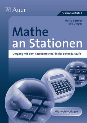 Vorderes Coverbild Mathe an Stationen, Umgang mit dem Taschenrechner