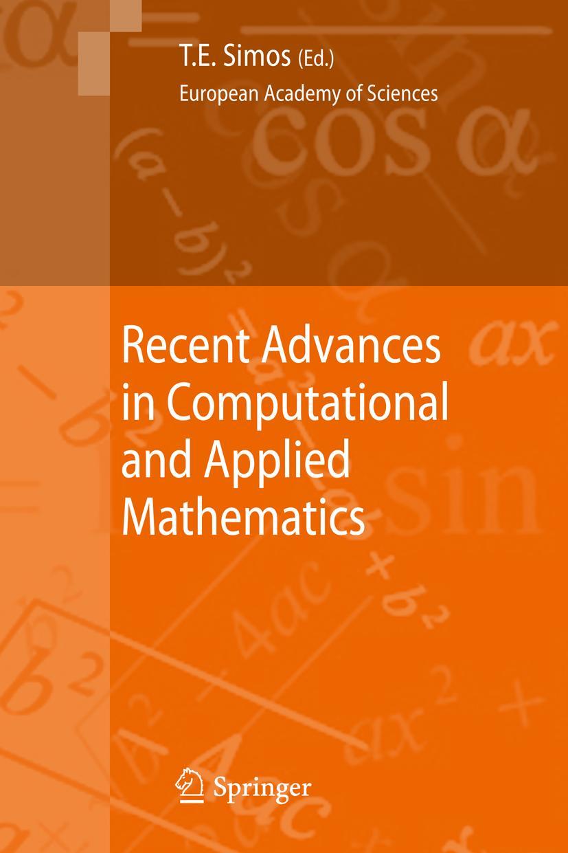 Vorderes Coverbild Recent Advances in Computational and Applied Mathematics