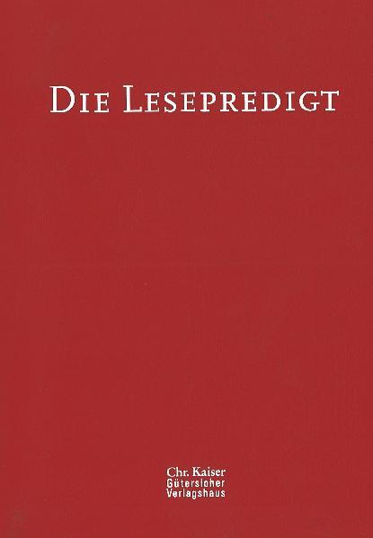 Vorderes Coverbild Die Lesepredigt Ringordner