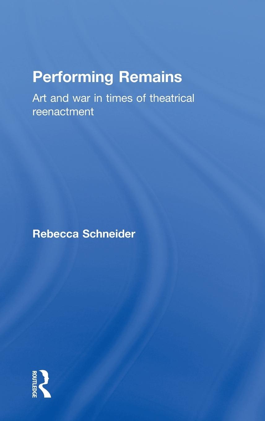 Vorderes Coverbild Performing Remains