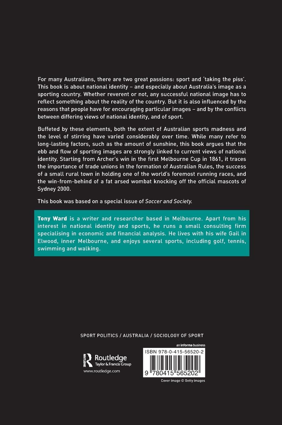 Rückseitencover Sport in Australian National Identity