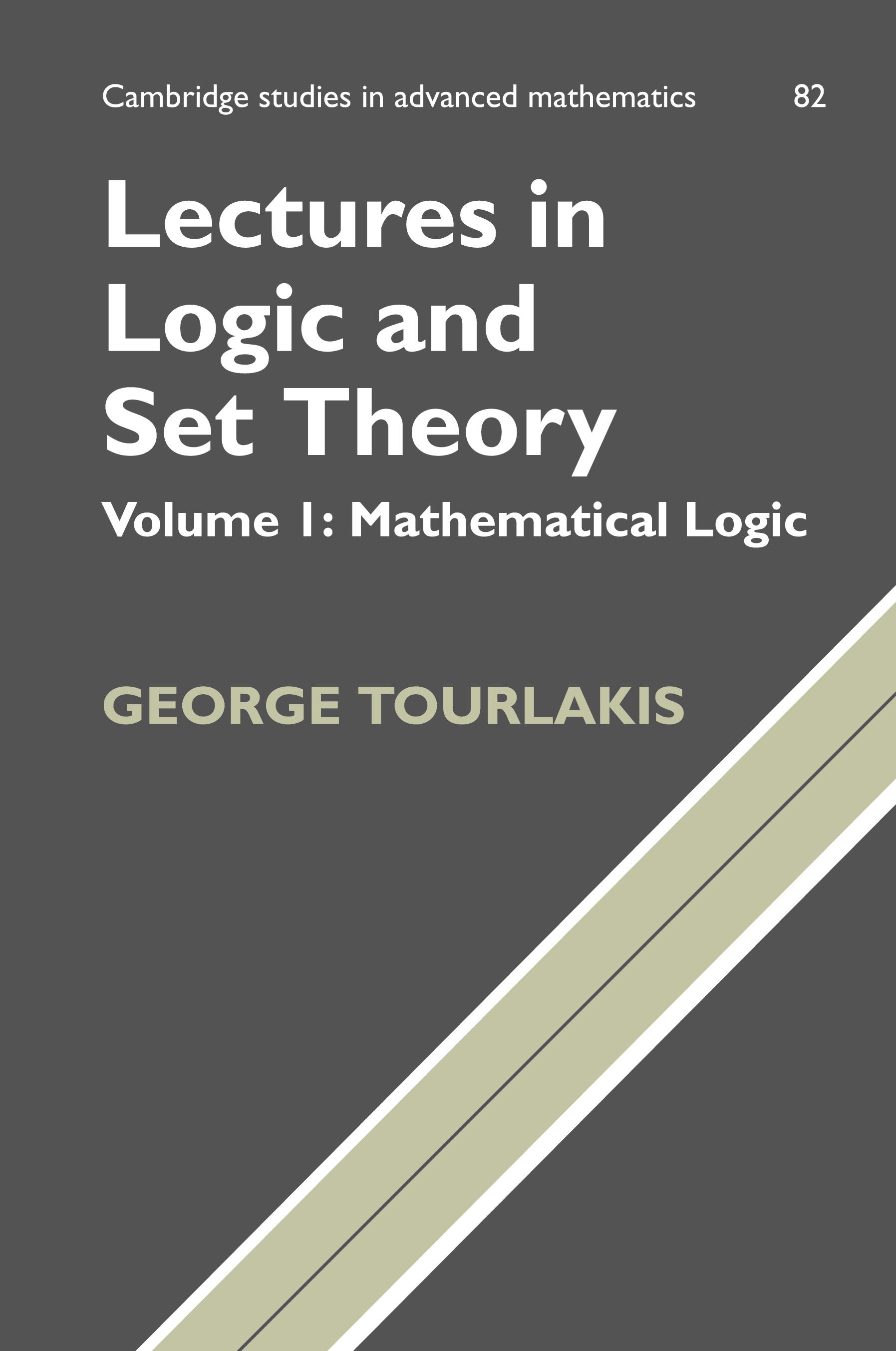 Vorderes Coverbild Lectures in Logic and Set Theory