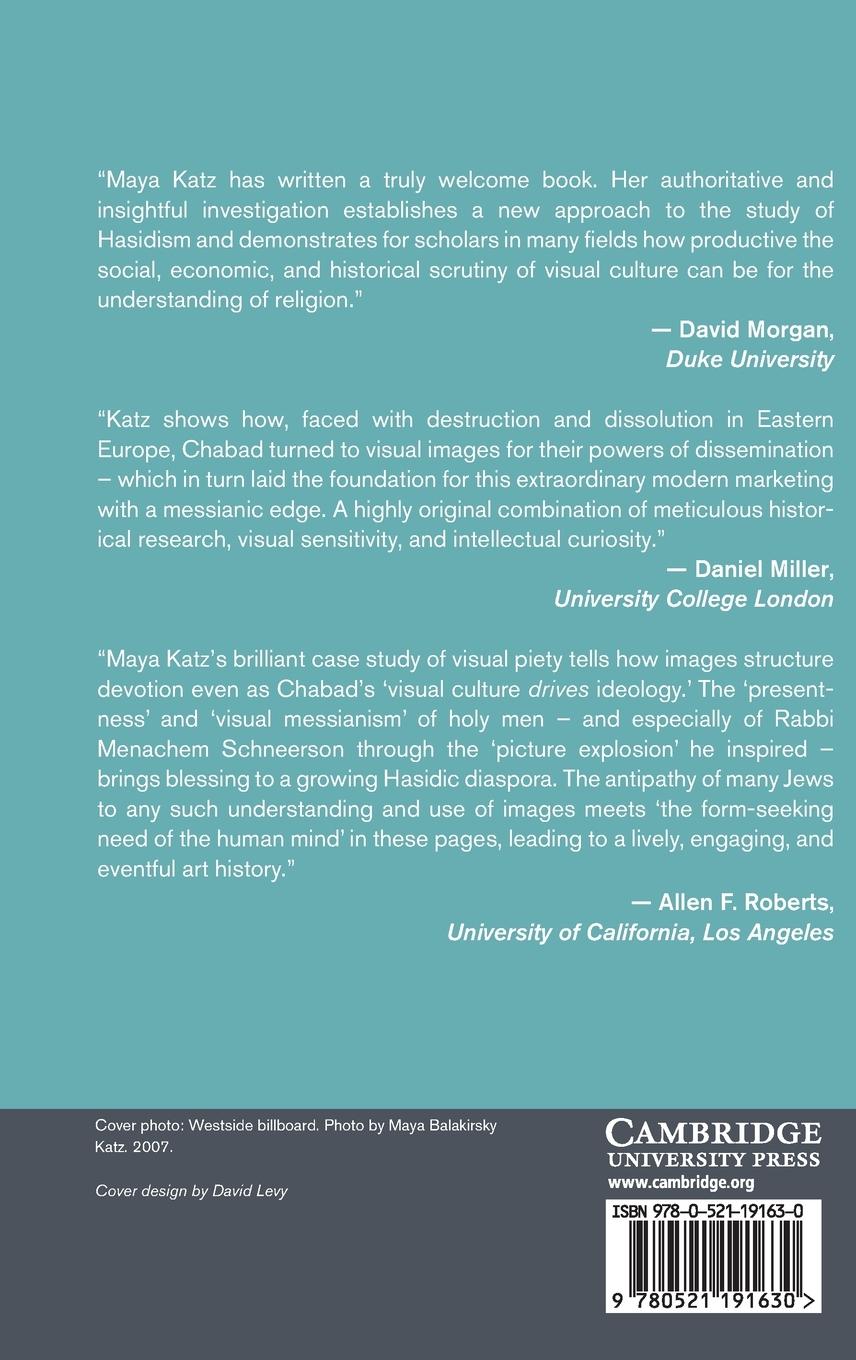 Rückseitencover The Visual Culture of Chabad