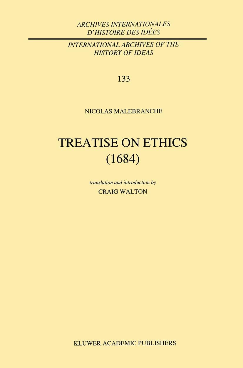 Vorderes Coverbild Treatise on Ethics (1684)
