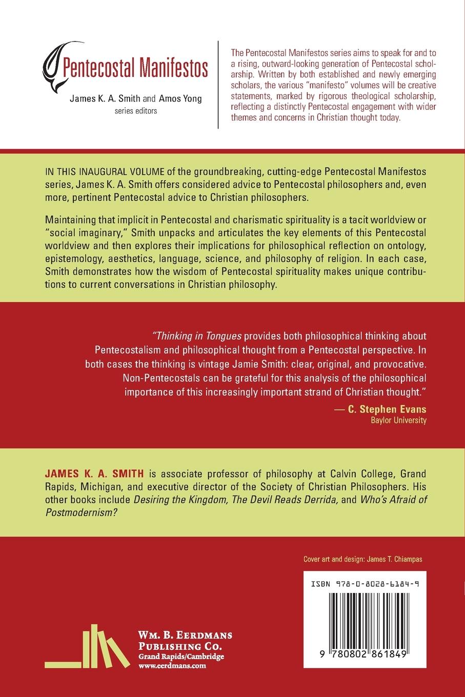 Rückseitencover Thinking in Tongues