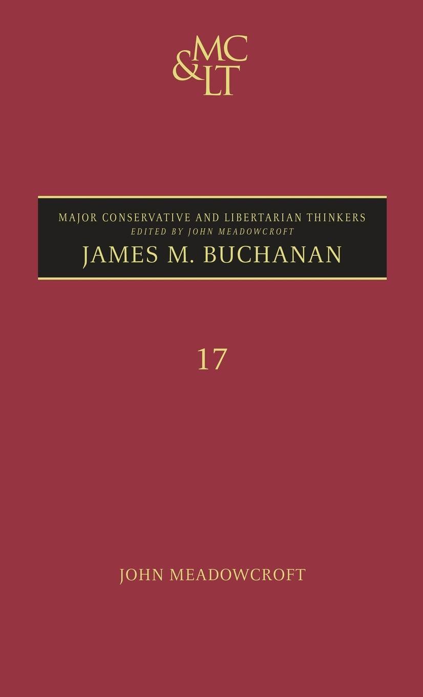 Vorderes Coverbild James M. Buchanan