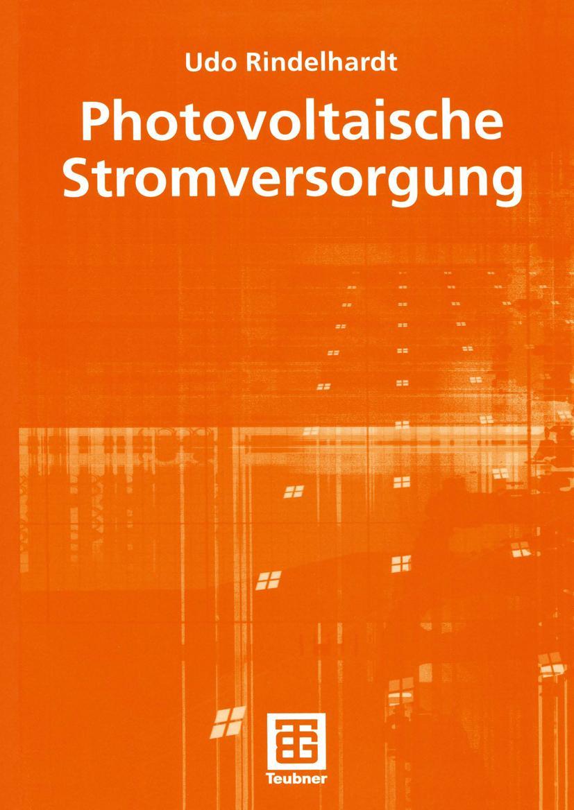 Vorderes Coverbild Photovoltaische Stromversorgung