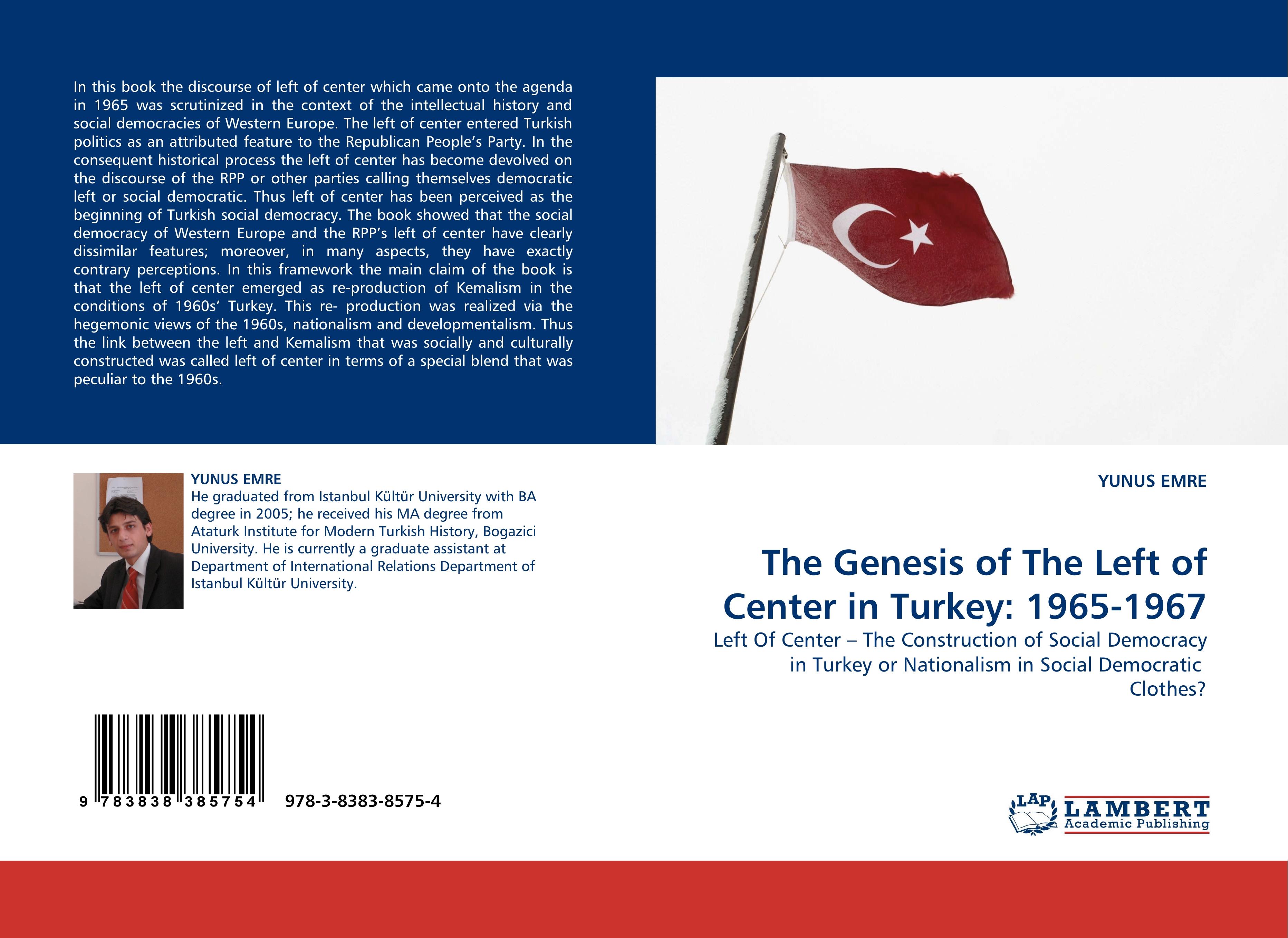 Vorderes Coverbild The Genesis of The Left of Center in Turkey: 1965-1967