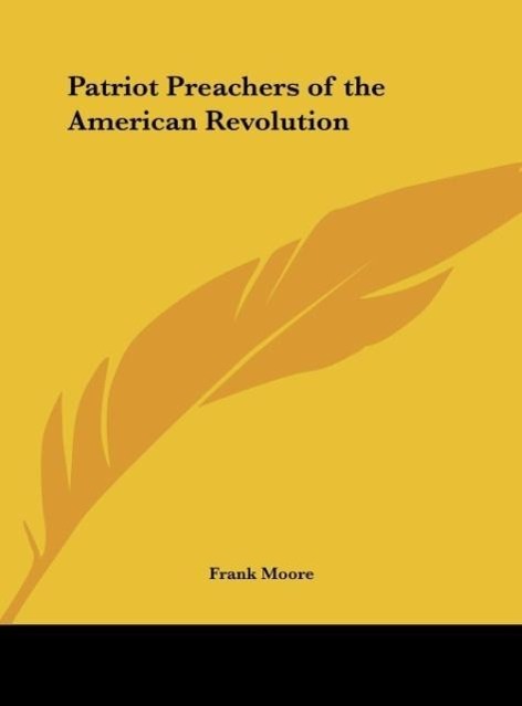 Vorderes Coverbild Patriot Preachers of the American Revolution
