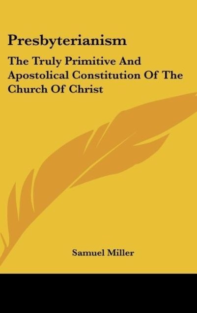 Vorderes Coverbild Presbyterianism