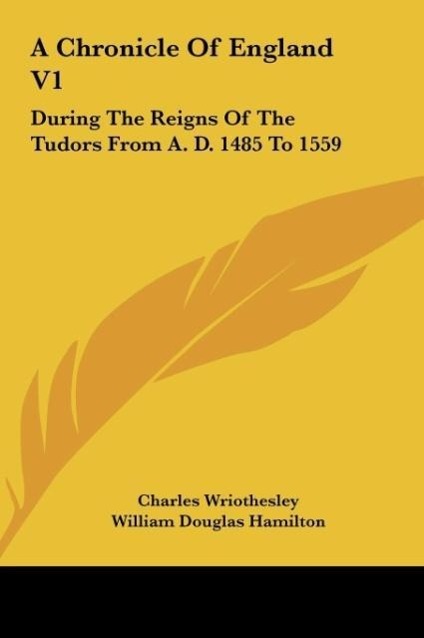 Vorderes Coverbild A Chronicle Of England V1