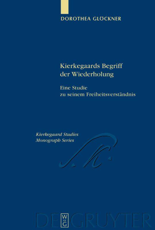 Vorderes Coverbild Kierkegaards Begriff der Wiederholung