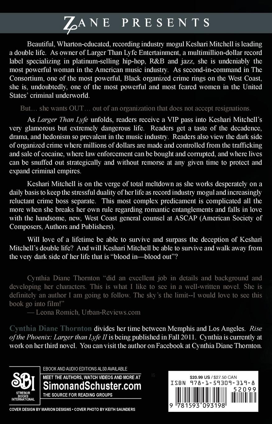 Rückseitencover Larger Than Lyfe