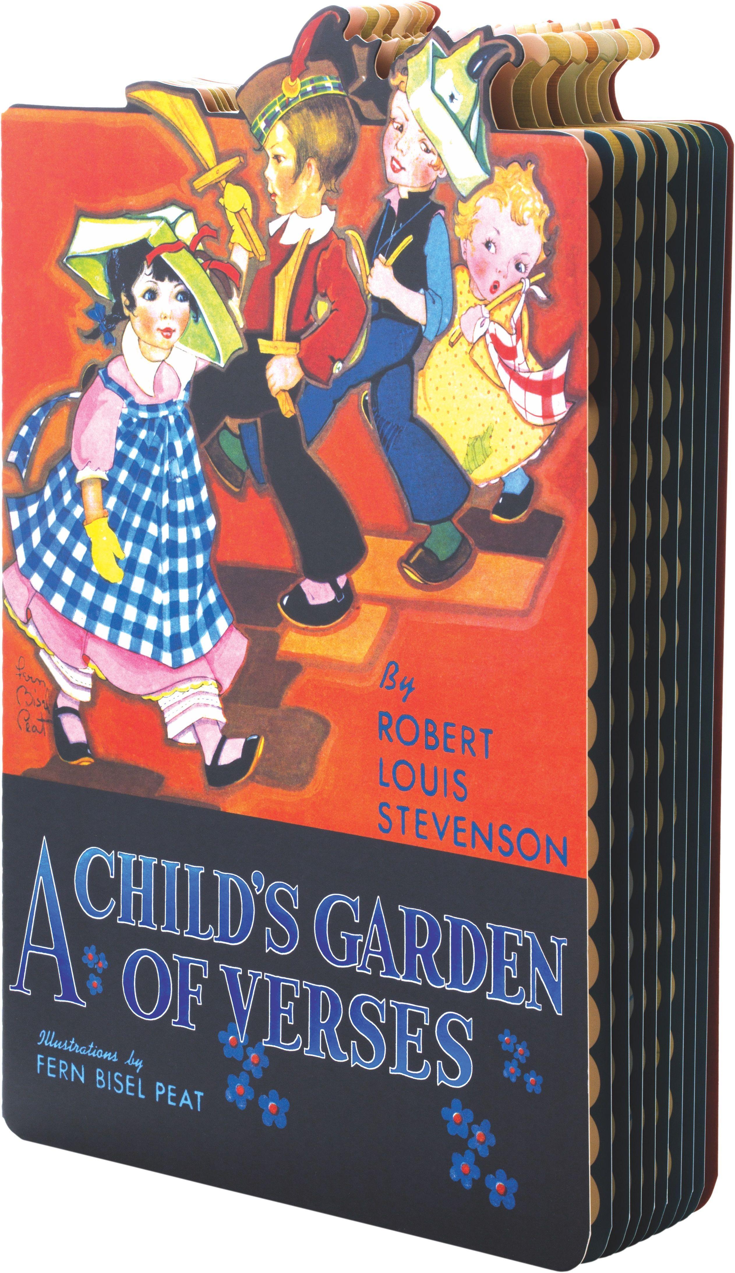Vorderes Coverbild A Child's Garden of Verses - Children's Shape Book - Vintage