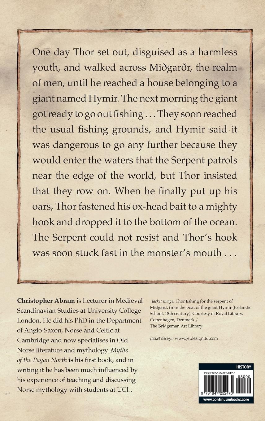 Rückseitencover Myths of the Pagan North