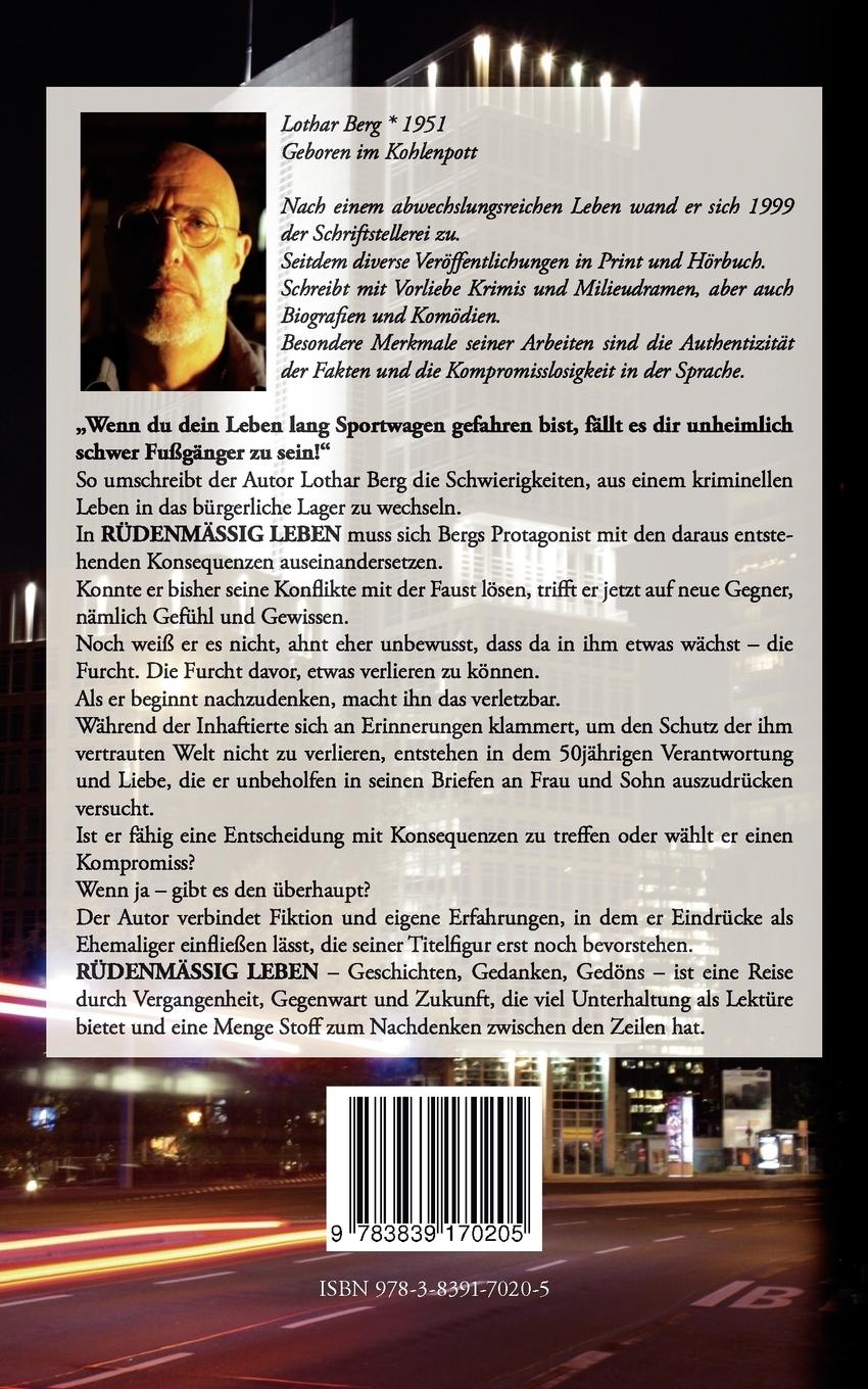 Rückseitencover RÜDENMÄSSIG LEBEN