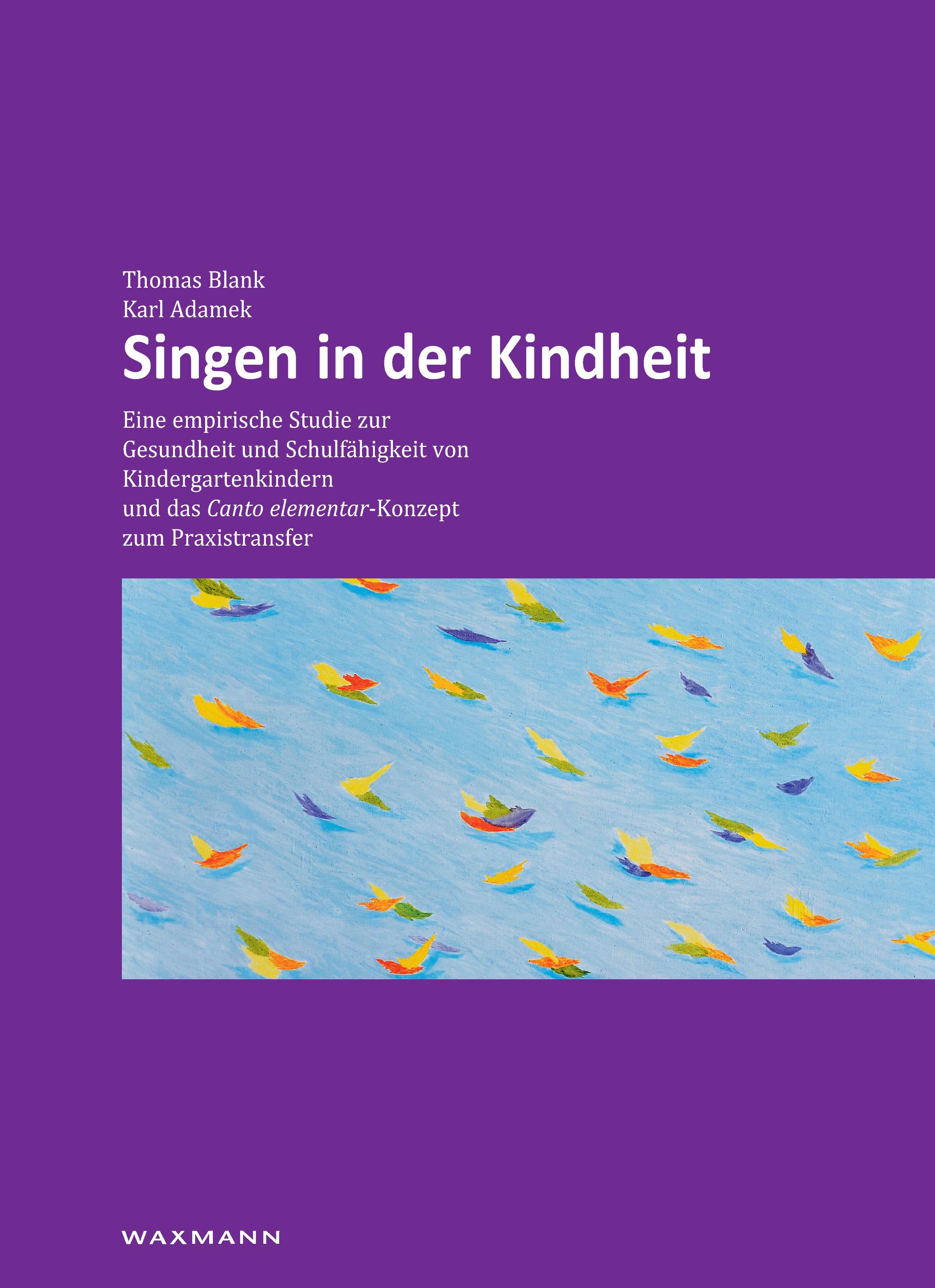 Vorderes Coverbild Singen in der Kindheit