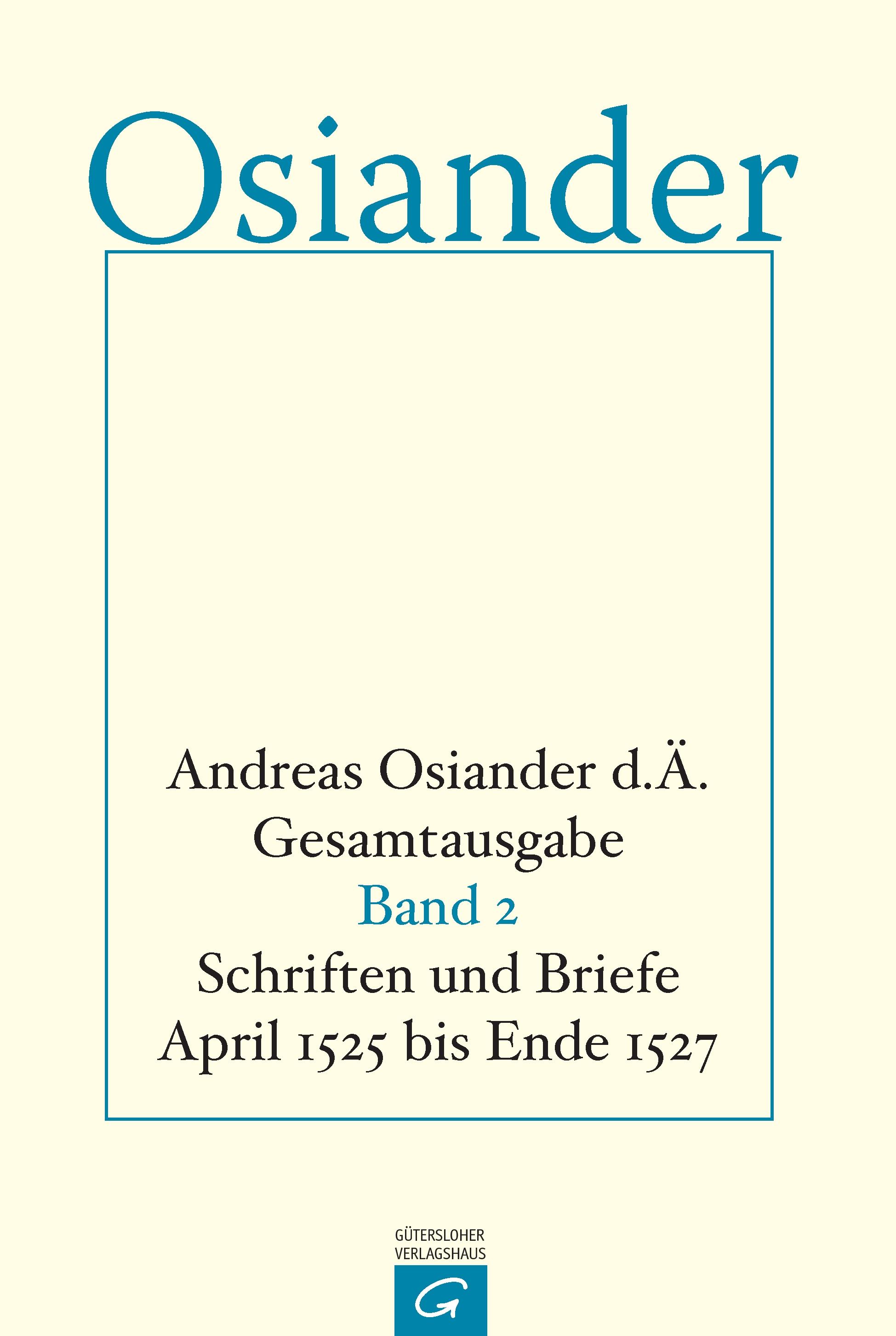 Vorderes Coverbild Schriften und Briefe April 1525 bis Ende 1527