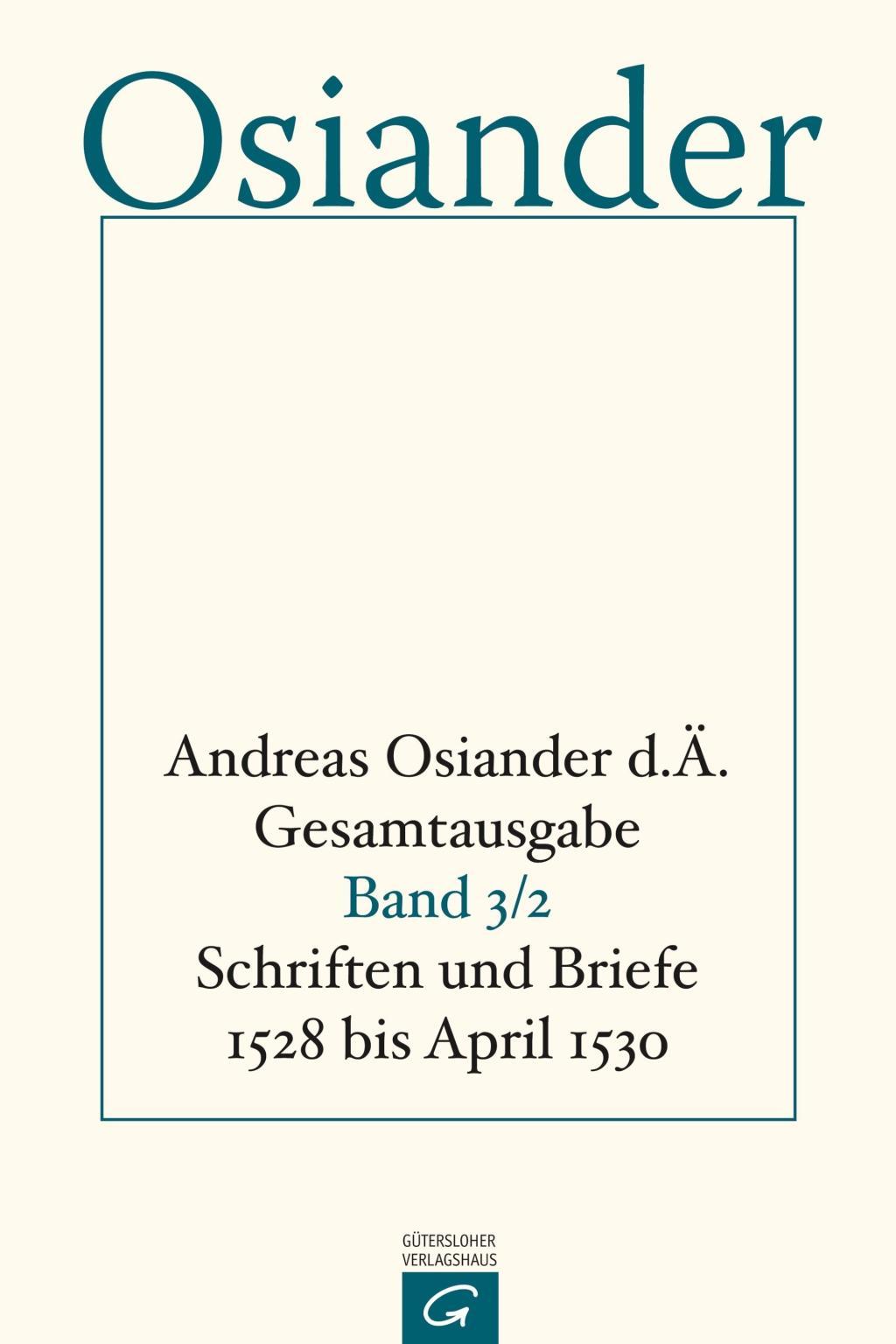 Vorderes Coverbild Schriften und Briefe 1528 bis April 1530