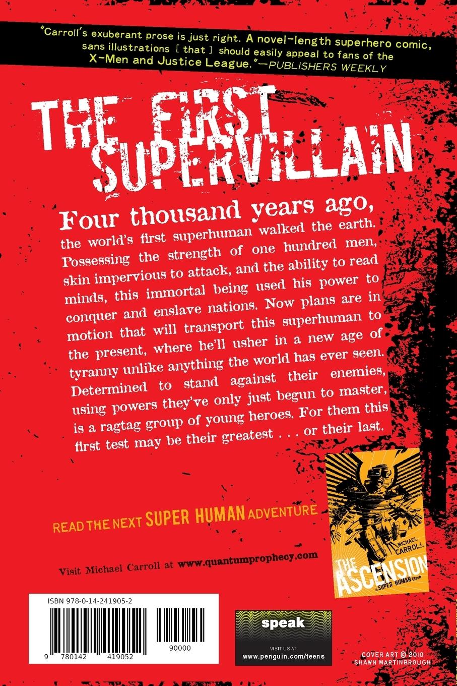 Rückseitencover Super Human