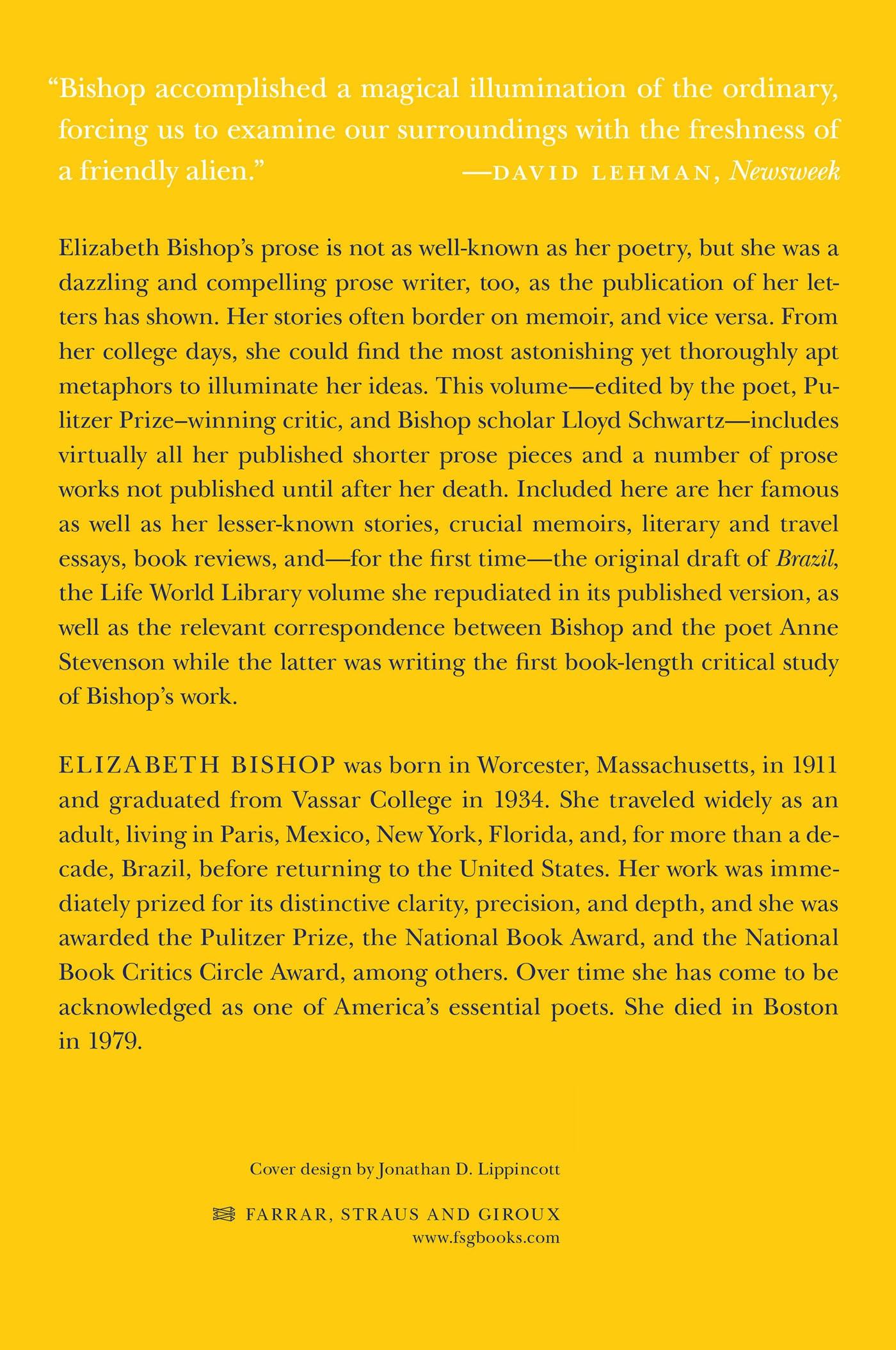 Rückseitencover Prose