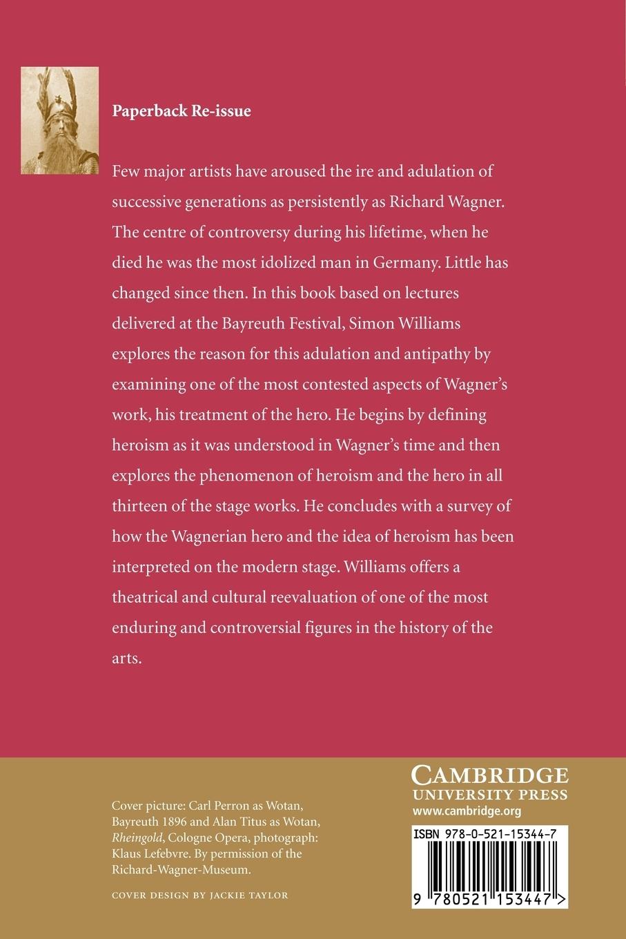 Rückseitencover Wagner and the Romantic Hero
