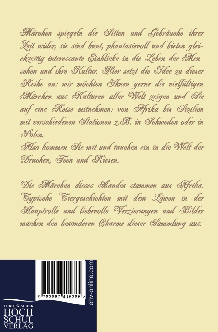 Rückseitencover Reise durch die Märchenwelt