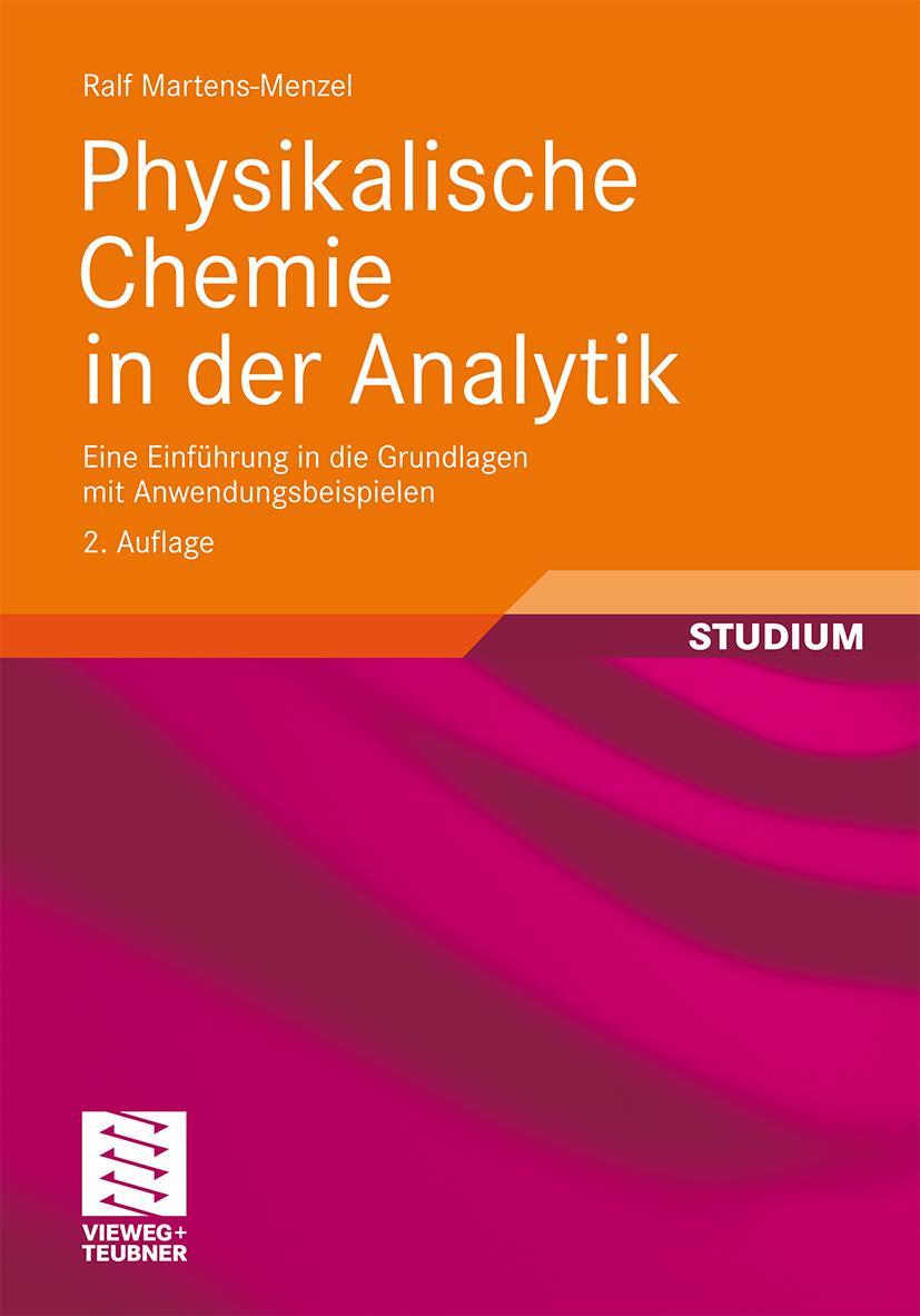 Vorderes Coverbild Physikalische Chemie in der Analytik
