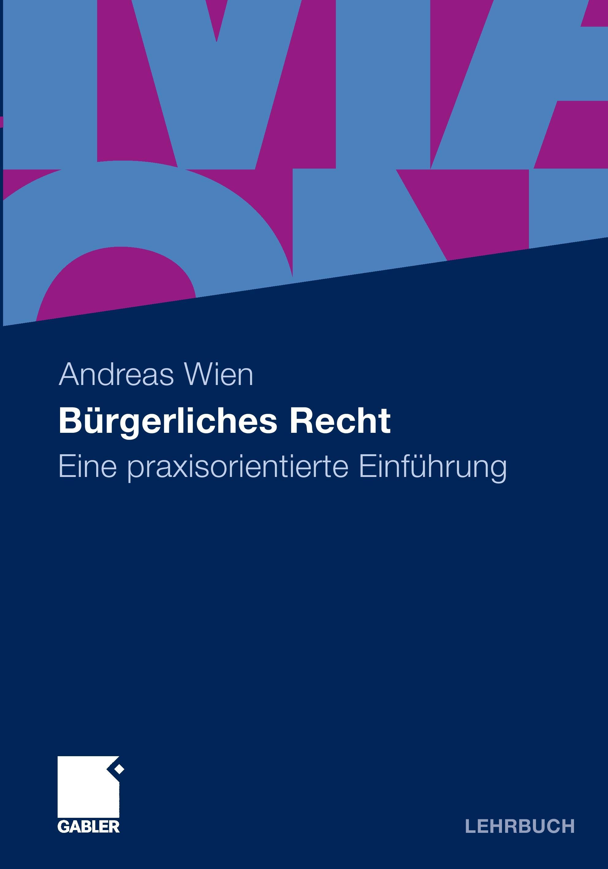 Vorderes Coverbild Bürgerliches Recht